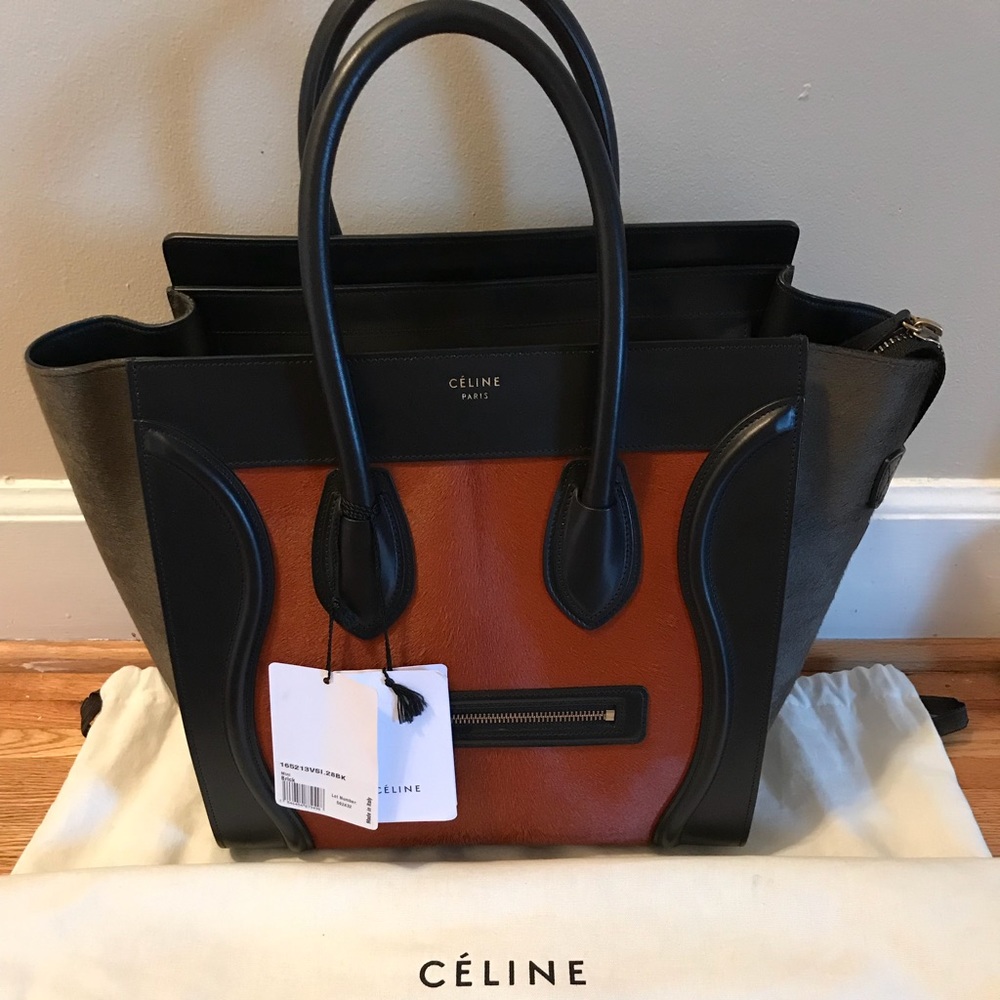 BRAND NEW Celine mini bag. Never used. Duster bag.